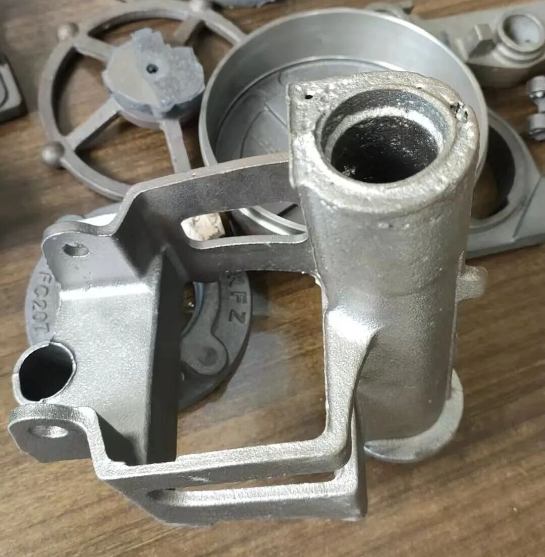 Behandlung schwerer Porosität in zylindrischen röhrenförmigen Sandkernen bei der Herstellung von Teilen aus duktilem Gusseisen mittels Grünsandformtechnologie