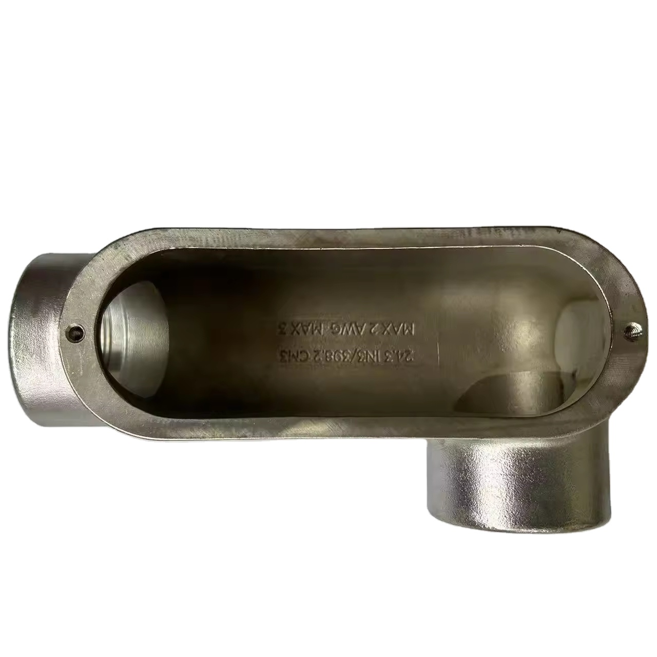 Gussrohrkörper mit Messing