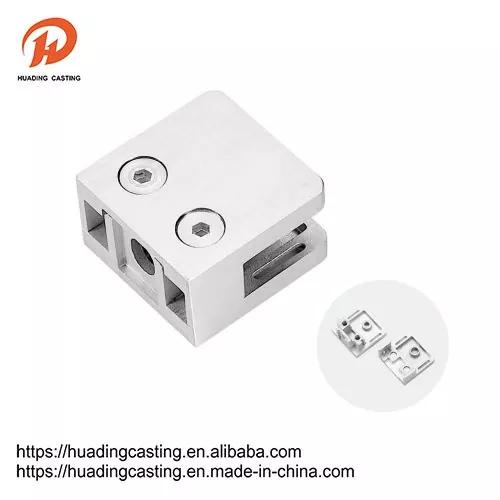 Square Edelstahl 316 304 Glasklemme
